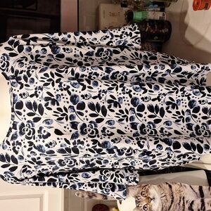 Z women's Ellen Weaver casual stretch 1/2 sleeve plus size top 3X